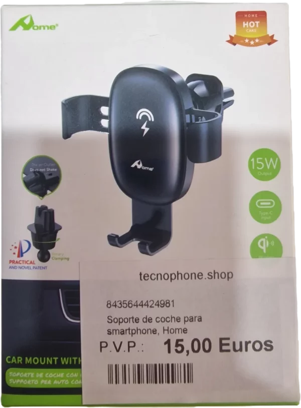 SOPORTE DE COCHE PARA SMARTPHONE, HOME