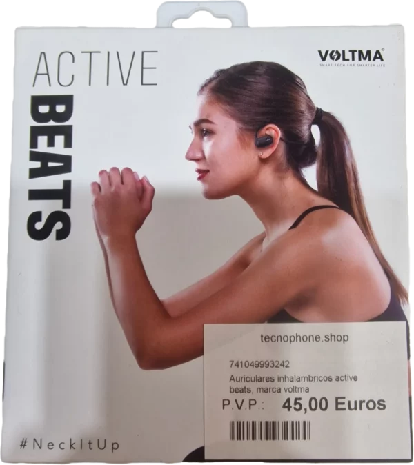 AURICULARES INHALAMBRICOS ACTIVE BEATS, MARCA VOLTMA
