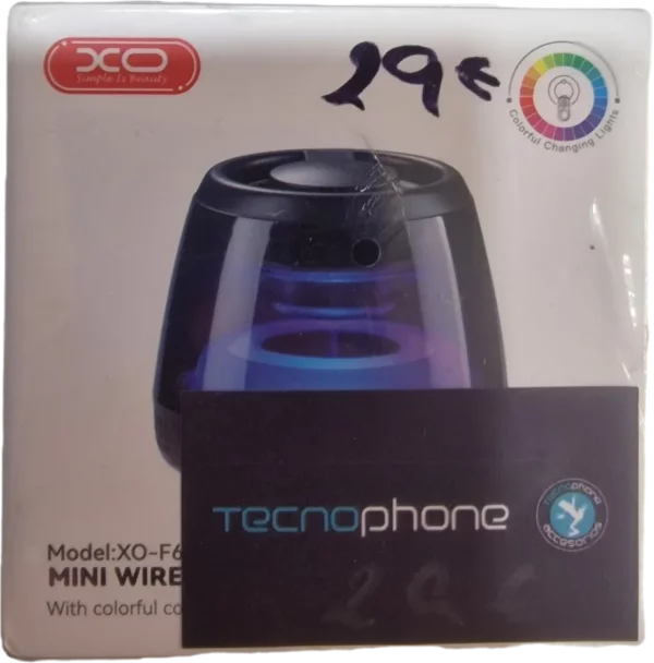 MINI WIRELESS SPEAKER CON LUCES LED