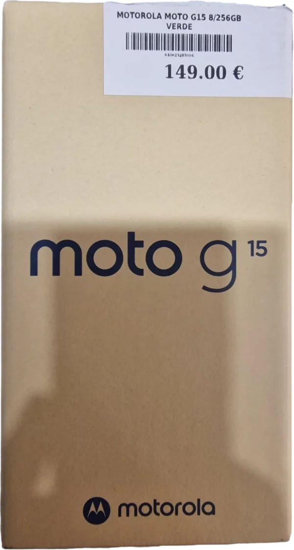 MOTOROLA MOTO G15 8/256GB VERDE