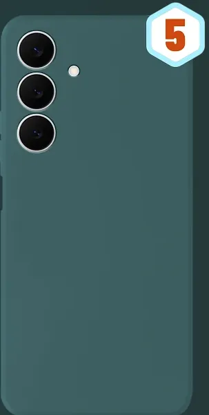 FUNDA SILICONA SUAVE SAMSUNG S25 FE AZUL