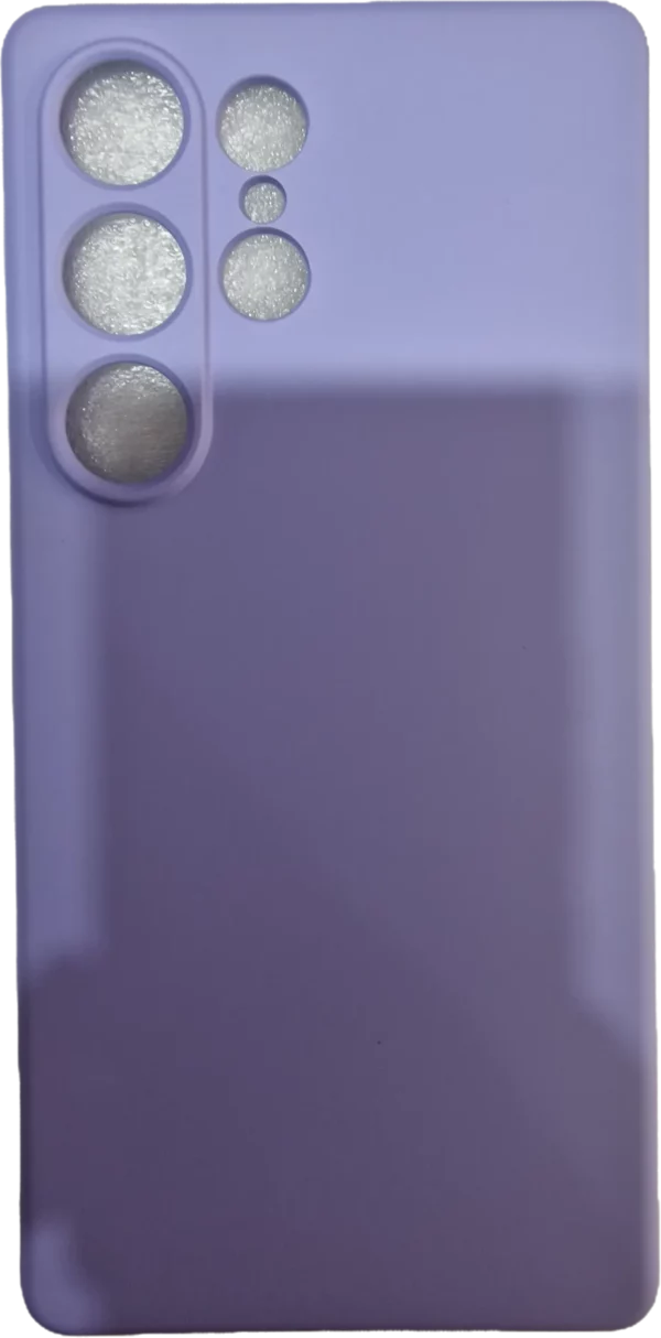 FUNDA SILICONA SUAVE SAMSUNG S25 ULTRA MORADO