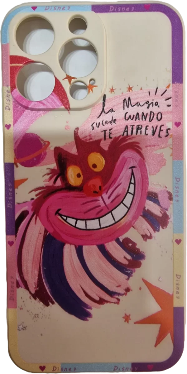 FUNDA SILICONA LIQUIDA EFECTO PIEL IPHONE 15 PRO MAX DIBUJOS