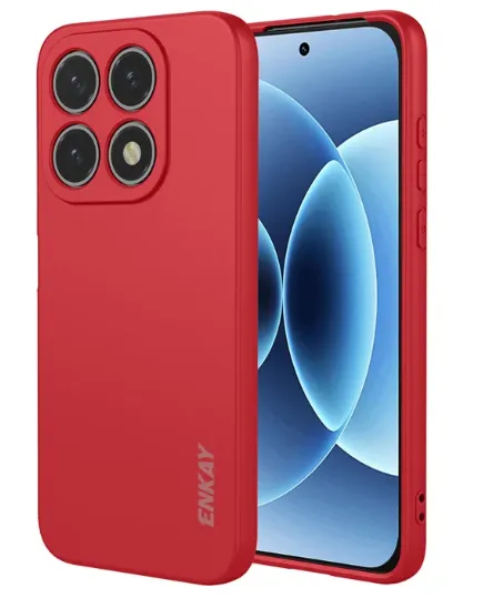 FUNDA SILICONA SUAVE XIAOMI MI 17 ROJA