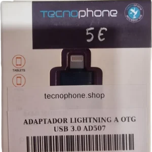 ADAPTADOR LIGHTNING A OTG USB 3.0 AD507