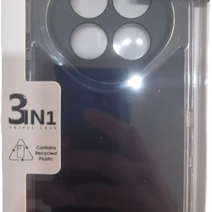FUNDA 3 EN 1 NOTE 14 PRO 4G NEGRA